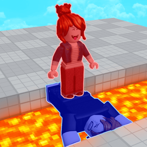 Teamwork Puzzles Obby Roblox game thumbnail