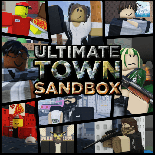 Ultimate Town Sandbox Roblox gameplay screenshot