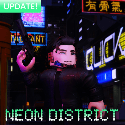 Neon District 2051 - RP Roblox game thumbnail