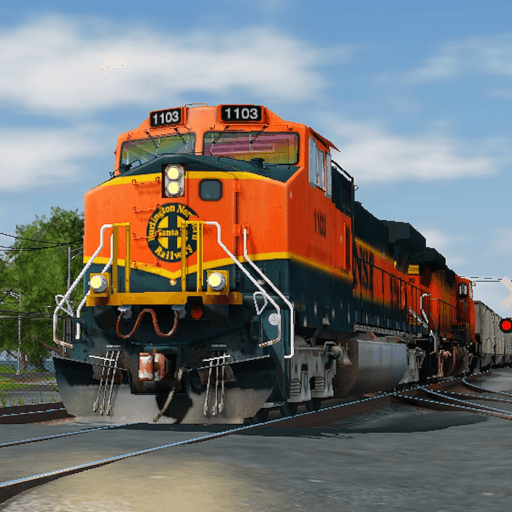 work at a pizza place but with trains Roblox gameplay screenshot