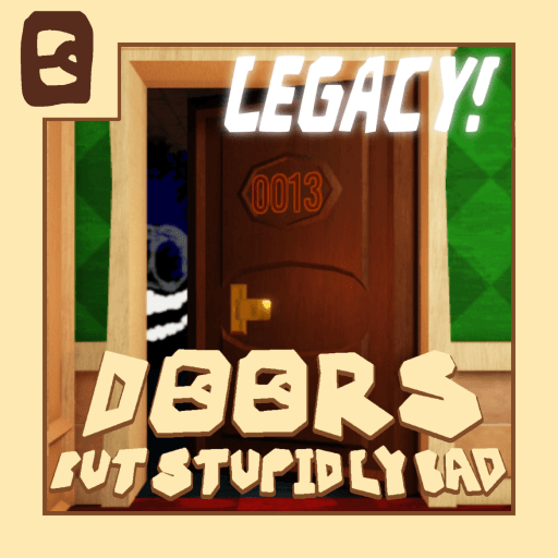 DOORS But Stupidly Bad: Legacy 👁️🚪 Roblox game thumbnail