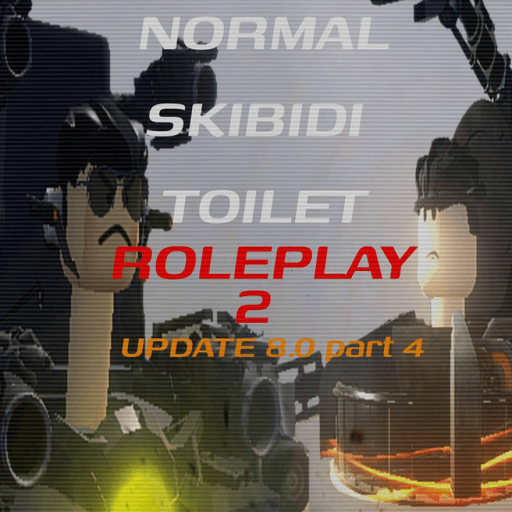 (TV TITAN REMAKE) NORMAL SKIBIDI TOILET ROLEPLAY 2 Roblox game thumbnail