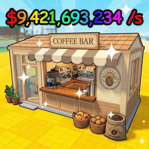 ☕ Cozy Cafe Tycoon Roblox game thumbnail