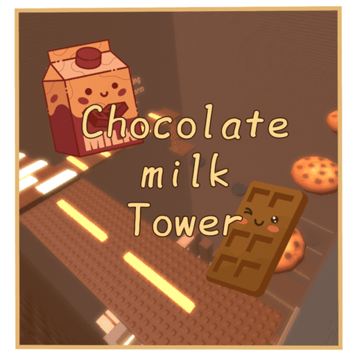🥛Chocolate Milk Tower🍫 ( NEW UPDATE ! ) Roblox gameplay screenshot
