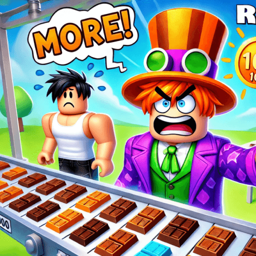 🍫 PROVE DAD WRONG BY MAKING CHOCOLATES Roblox gameplay screenshot