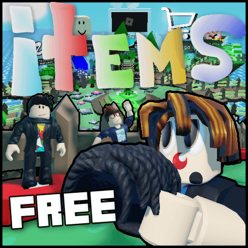 Free items no Robux Roblox game thumbnail