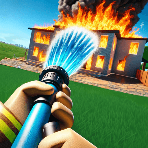 Fight Fire Simulator Roblox gameplay screenshot