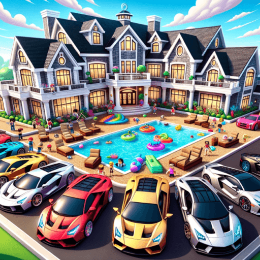 Tropical Mansion Tycoon 🏡 Roblox game thumbnail