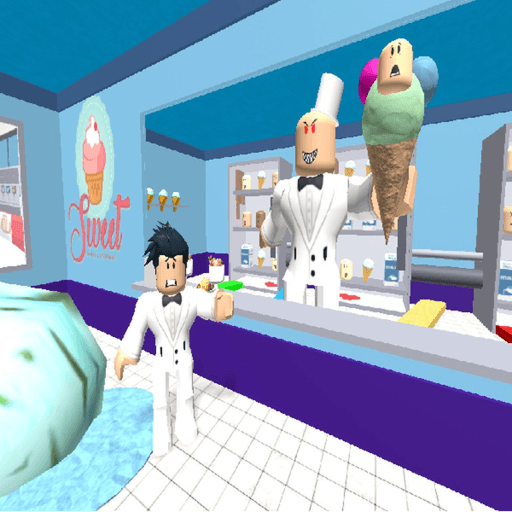 *NEW* Escape The Ice Cream Shop Obby! (READ DESC) Roblox gameplay screenshot