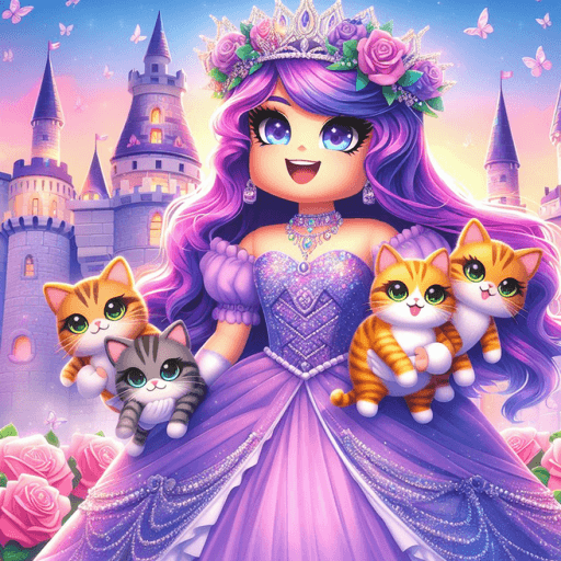 Princess Tycoon NEW PETS! Roblox game thumbnail