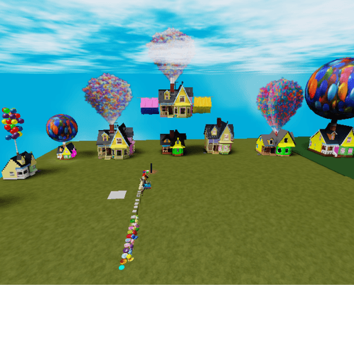 PIXAR UP House Roblox game thumbnail