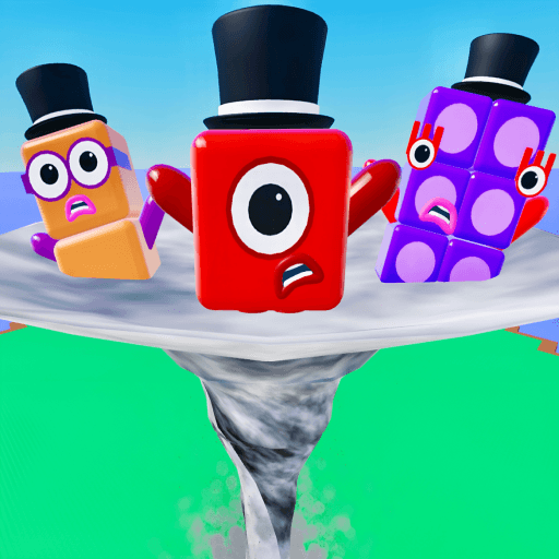 [NEW MAPS} Numberblock Natural Disaster Roblox game stats
