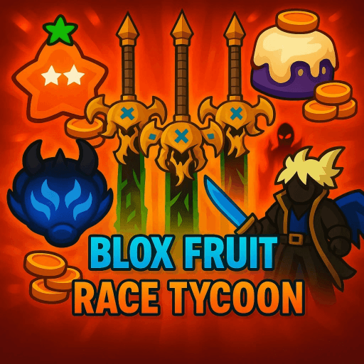 [X2 MONEY BUFF] Blox Fruit Race Tycoon Roblox gameplay screenshot