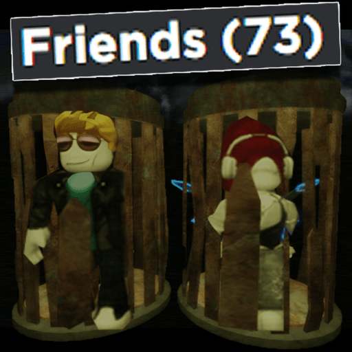 Which friend do you save? Roblox game thumbnail