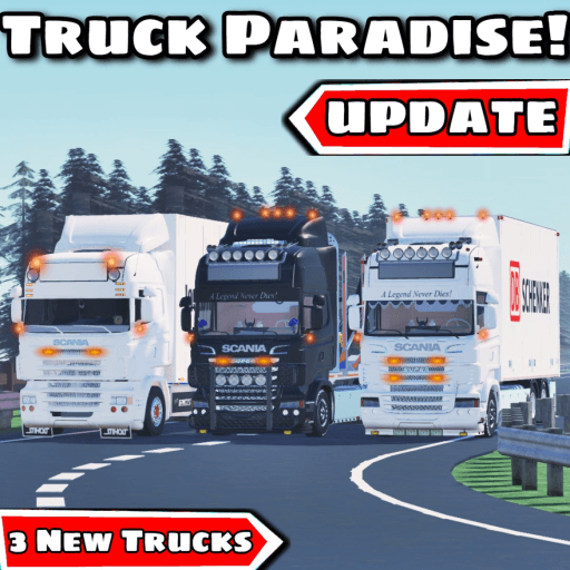 [🚨3 NEW TRUCKS🚨] Truck Paradise!   Roblox gameplay screenshot