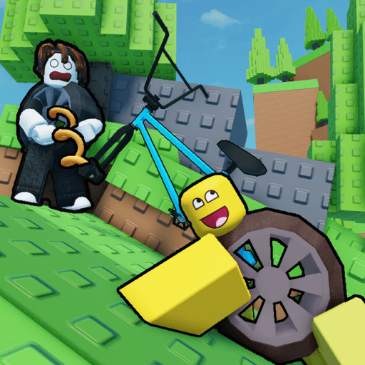 [UPD] Wacky Wheels [2 Player Obby] Roblox game thumbnail