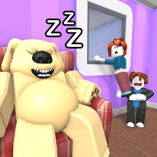 ESCAPE EVIL DOG HOUSE! (OBBY) Roblox game thumbnail