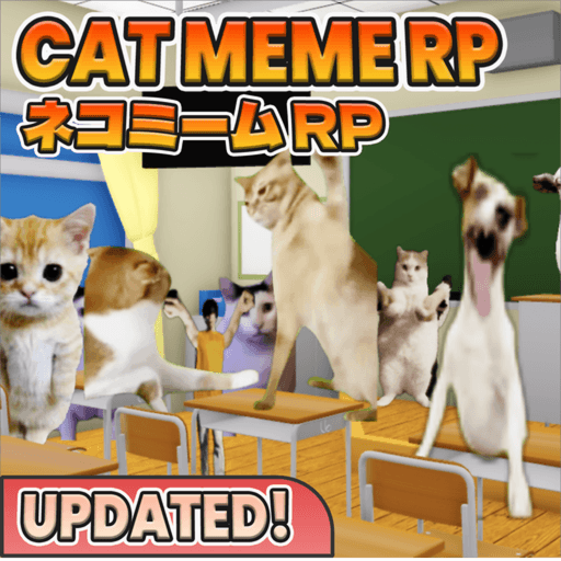 CAT MEME RP 🐈 (FIREWORK🎆 & BEACH) Roblox gameplay screenshot