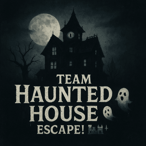 Team Haunted House Escape! 👻 [2 PLAYER OBBY] 🏰✨ Roblox game thumbnail