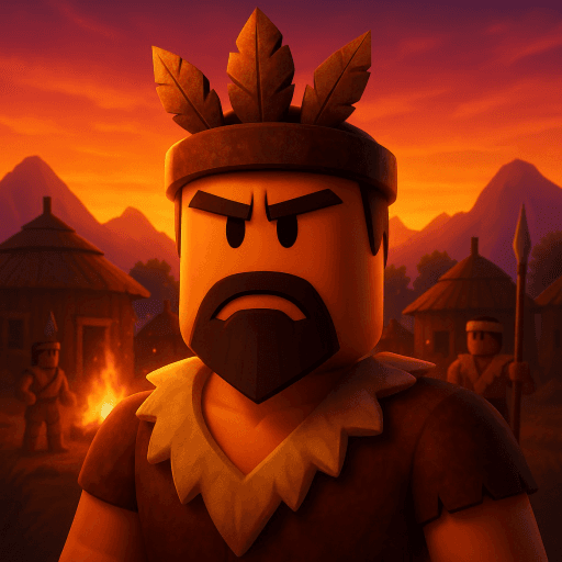 [UPDATE 7🔥] Become a Tribe Chief! Roblox game thumbnail