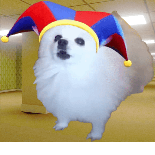 Amazing Circus Dog Meme Backrooms Roblox gameplay screenshot