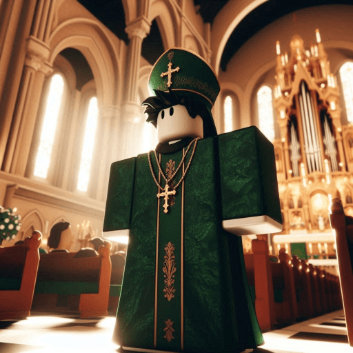 The Old Robloxian Church [UPDATE] Roblox game thumbnail