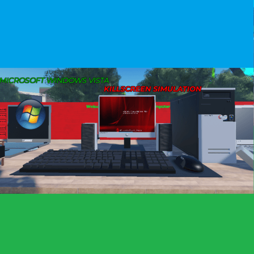 Windows Vista Killscreen Simulation (iMac!) Roblox game stats