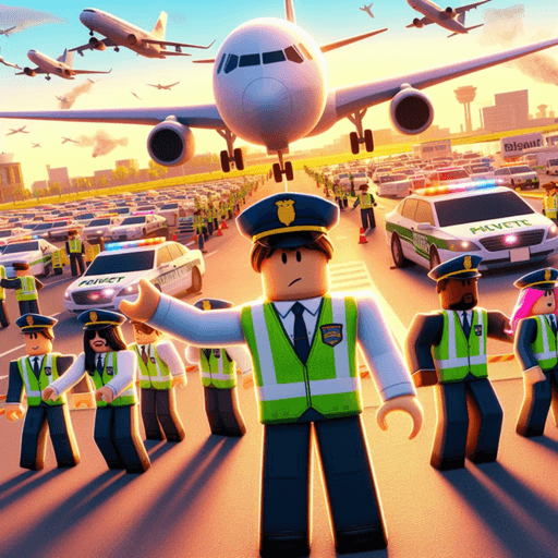 Airport Security Simulator Roblox game thumbnail