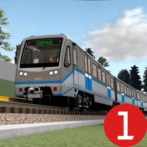 Krasnoyarsk Metro Line 1 Roblox gameplay screenshot