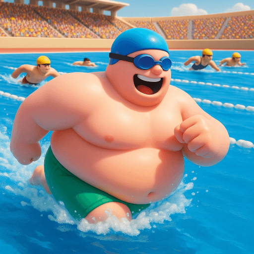 [UPD] Race Swimmer Simulator Roblox game thumbnail