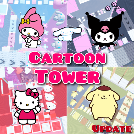 Cartoon tower [update] Roblox game thumbnail