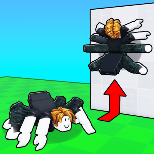 Obby but you're a Spider Roblox game thumbnail