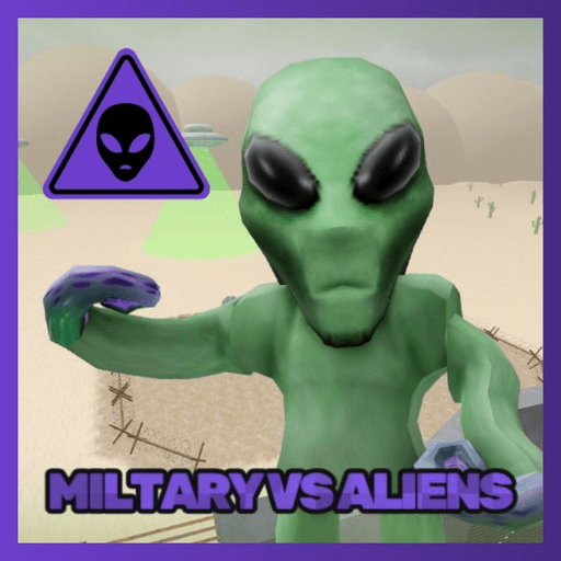 Military VS Aliens 2 [RAIDS] Roblox game thumbnail