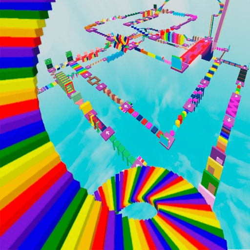 Easy Obby Parkour Roblox game thumbnail