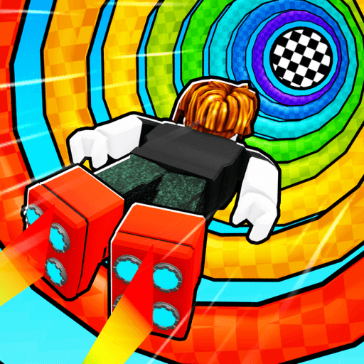 Flying Boot Race Simulator Roblox game thumbnail