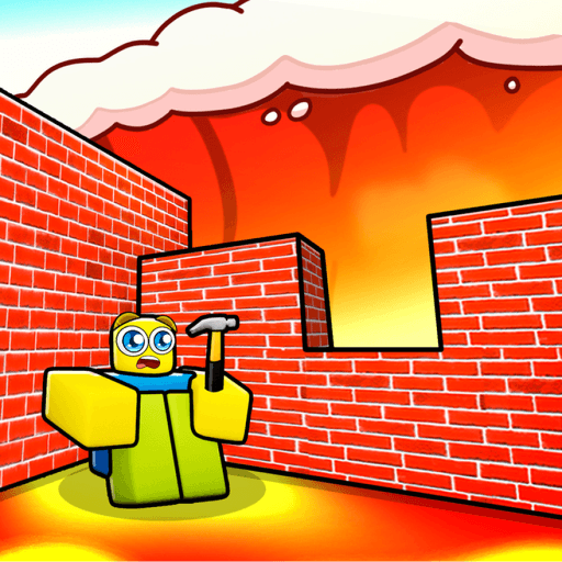 Build To Survive The Lava 🔥 Roblox game thumbnail