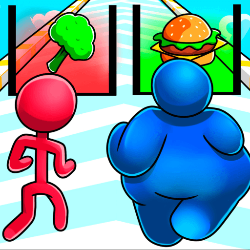 Fat Race Roblox gameplay screenshot