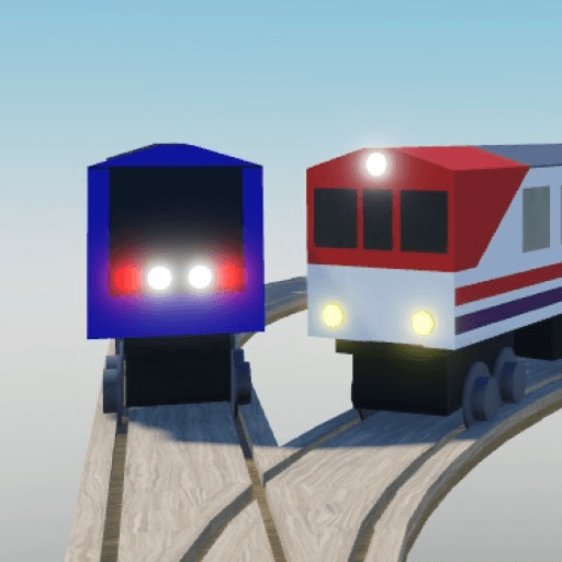 Drive the train to the end  Roblox game thumbnail
