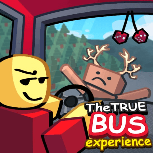 the TRUE bus experience Roblox game thumbnail