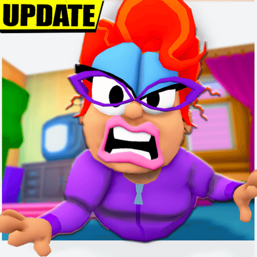 ESCAPE CRAZY CAT LADY! (Obby) [🤫Secret] Roblox game thumbnail