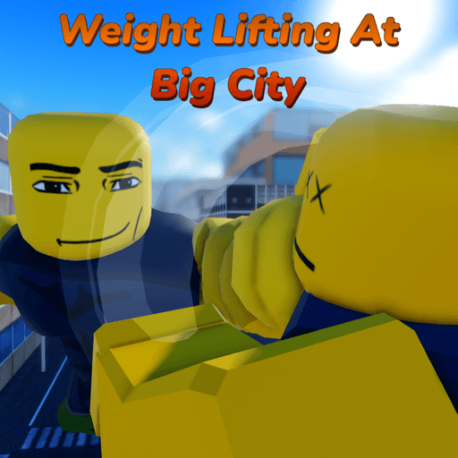 [🌍 World 2 🌍] Weight Lifting At Big City Roblox gameplay screenshot