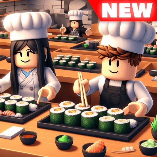 2 Player Sushi Tycoon 🍣 Roblox game thumbnail