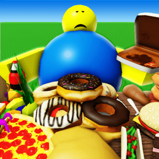 feed the noob like crazy! Roblox game thumbnail