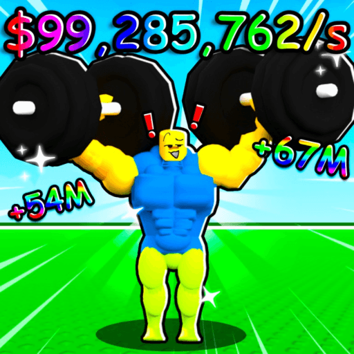 💪 Workout Training Simulator Roblox game thumbnail