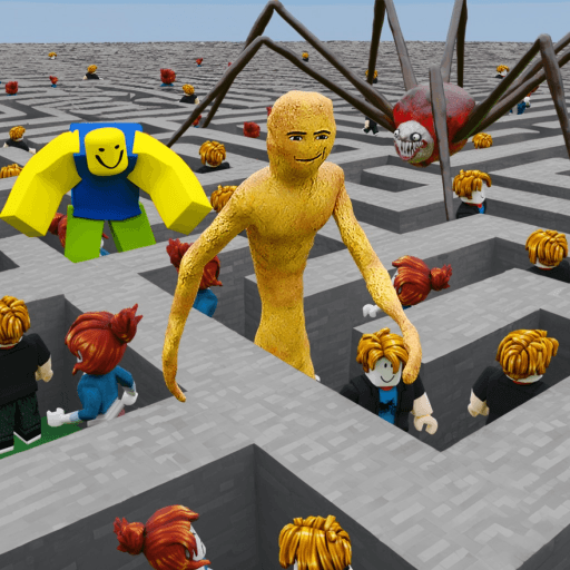 100 Players Impossible Maze Roblox game thumbnail