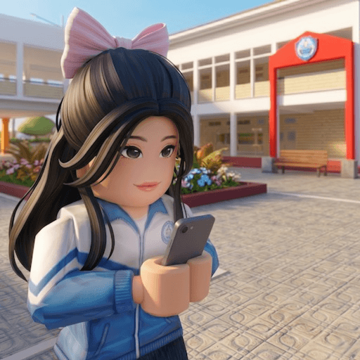 Vina High School 📚 RP  Roblox game thumbnail