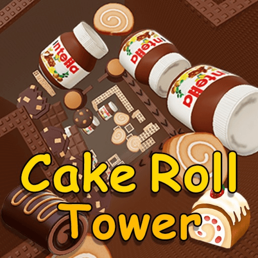 Cake Roll Tower 🍰 Roblox game thumbnail