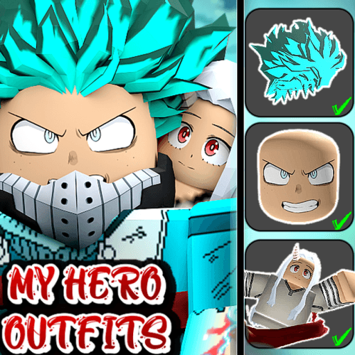 My Hero Outfits Roblox game thumbnail