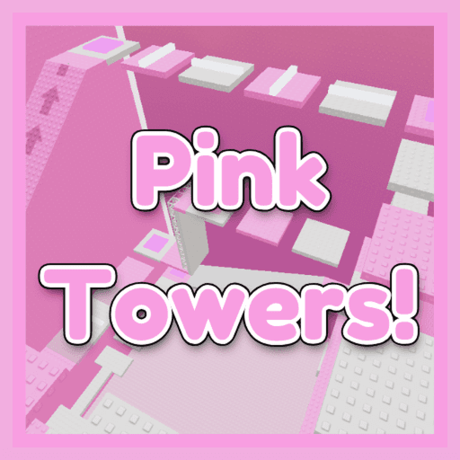  Pink Stage Tower 🎀 (400+ Stages) Roblox game thumbnail