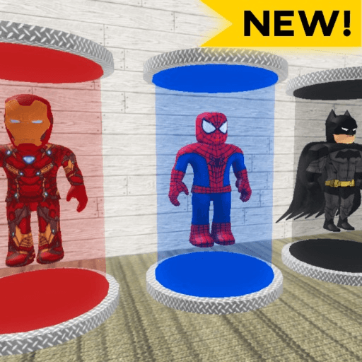 Super Hero Tycoon Roblox gameplay screenshot